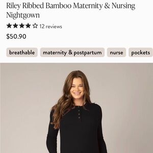 Kindred Bravely Nursing pajamas - size medium